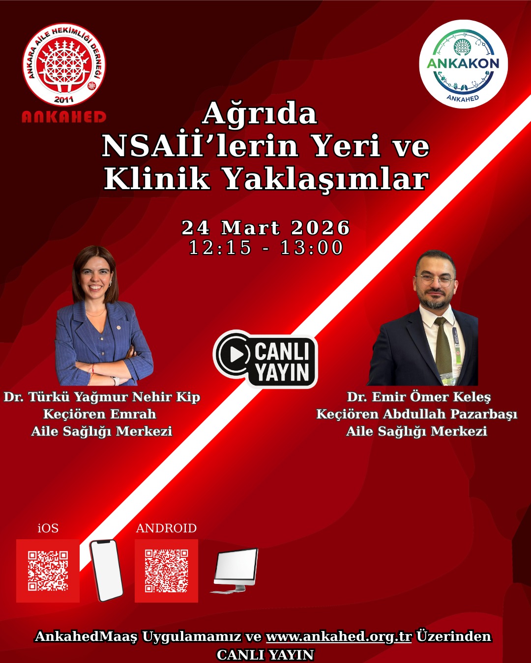 NSAİİ'lerin Yeri ve Klinik Yaklaşımlar Yayınımız.