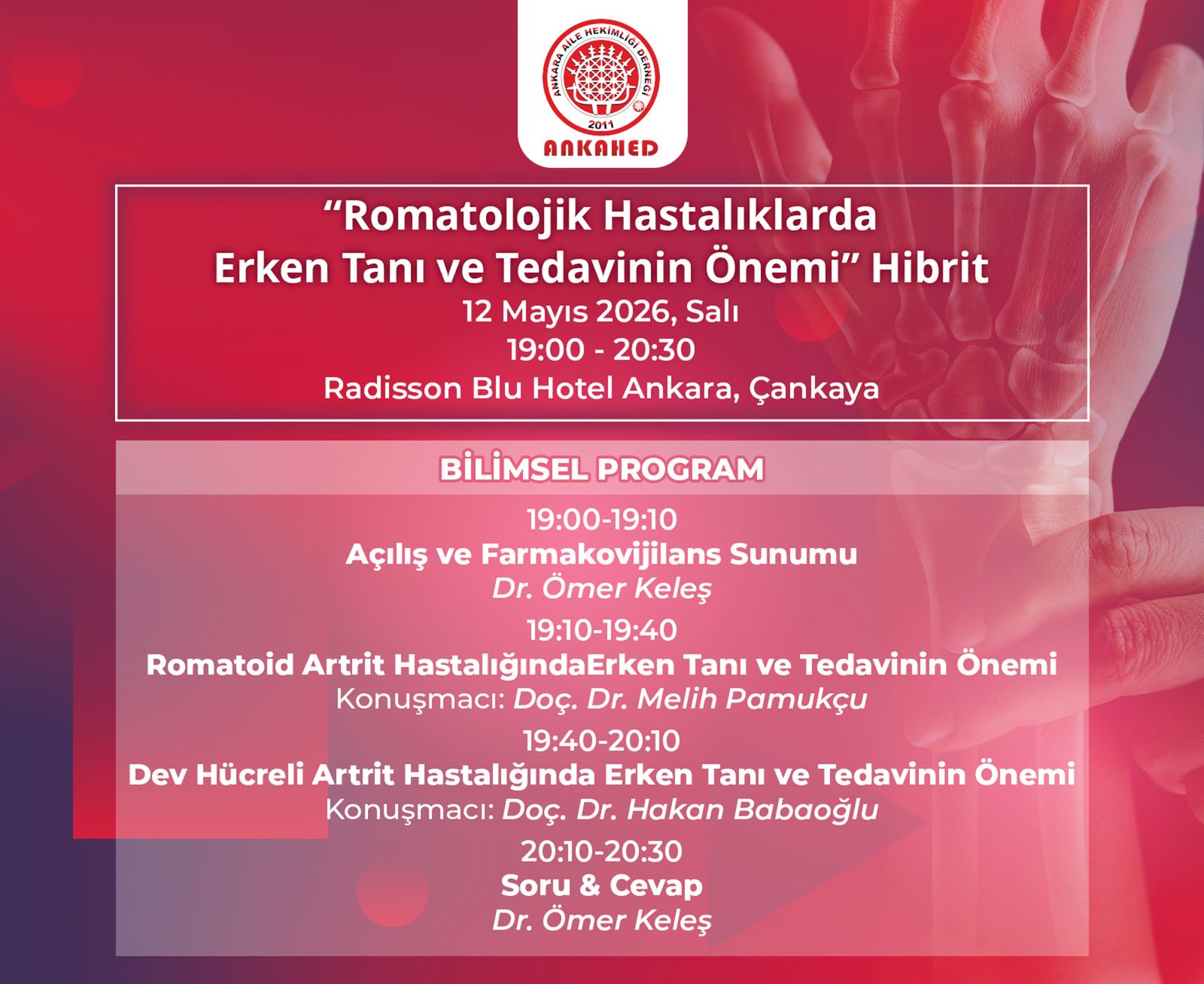 Romatolojik Hastalıklarda Erken Tanı ve Tedavinin Önemi